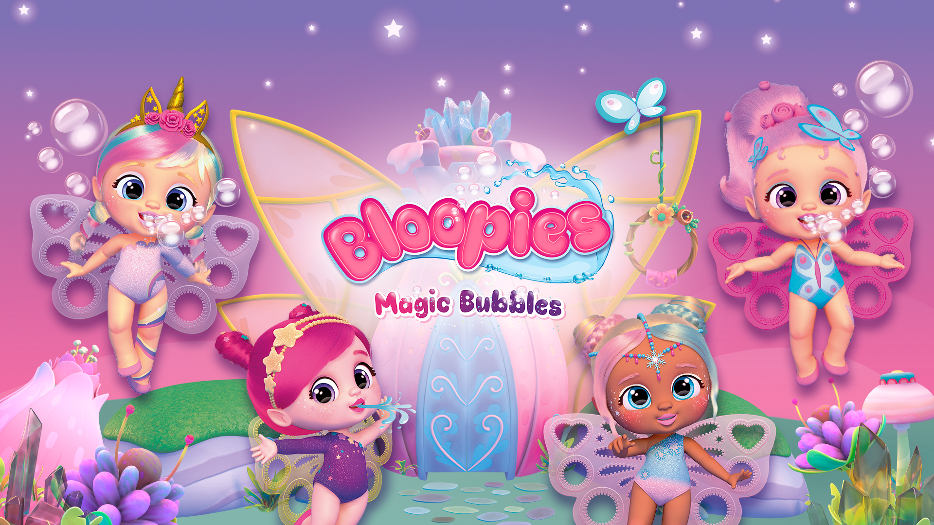 Bloopies Fairies Magic Bubbles - Kitoons