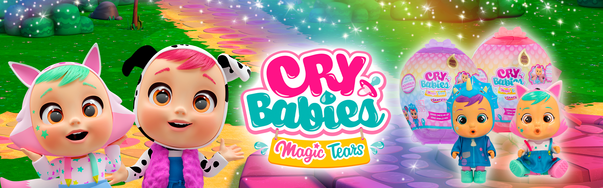 CRY BABIES MAGIC TEARS DRESS ME UP - THE TOY STORE