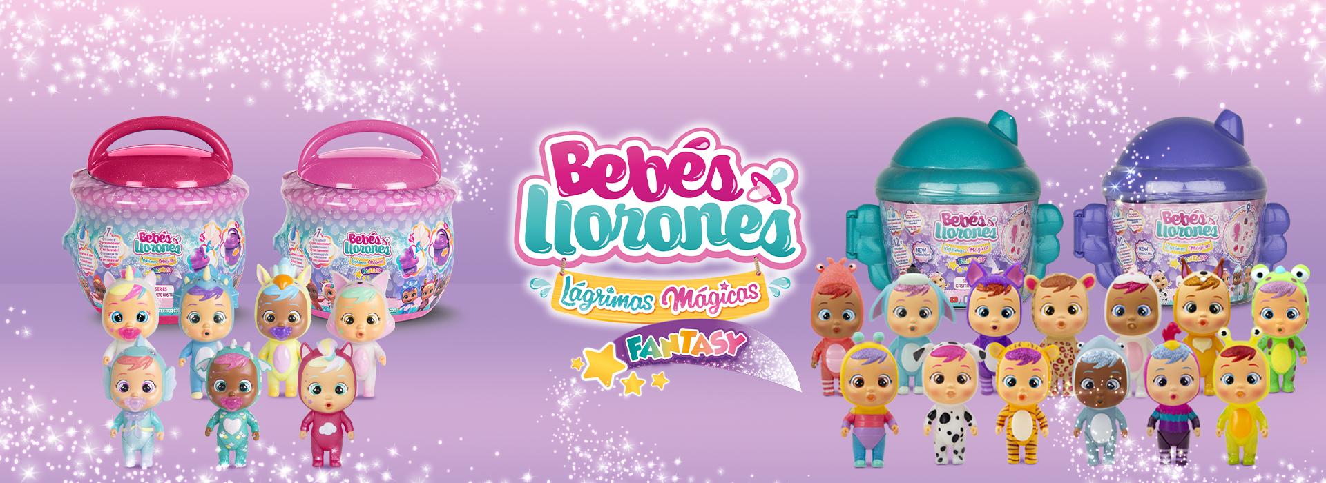 Bebés Llorones Lágrimas Mágicas Fantasy - Kitoons